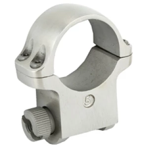 Ruger stainless 5K high scope ring for 1-inch scope tube and 52mm objective