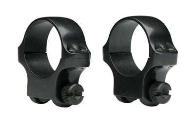 Ruger M77 medium blued 1-inch scope rings 4B/5B two-piece set