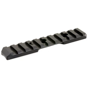 Ruger Picatinny rail scope base for Mark III/Mark IV and 22/45, black hardcoat anodized aluminum