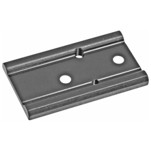 Ruger 57 optic adapter plate, black hardcoat aluminum, compatible with Burris FastFire and Vortex red dots