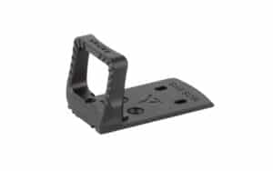 Radian Weapons Guardian Optic Guard for Glock MOS in black anodized 7075 aluminum