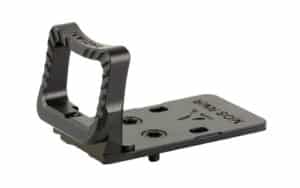 Radian Weapons Guardian+Six Optic Guard with Stealth Sights, black anodized 7075 aluminum, RMR mount for Glock MOS