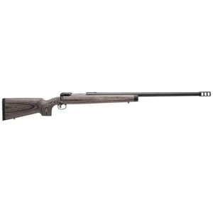 Savage 112 Magnum Target .338 Lapua Mag 26in heavy threaded barrel gray laminated stock
