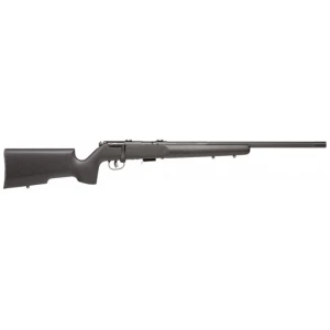 Savage Mark II TR 22 LR rifle with 22in heavy fluted barrel and tactical hardwood varmint stock, right-hand bolt