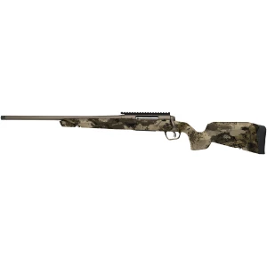 Savage Axis 2 Pro Western .308 Win 20in Left-Hand bolt-action rifle in Gun Metal Bronze Cerakote and Western camo stock