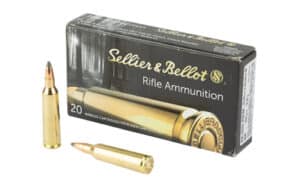 Sellier & Bellot .22-250 Remington 55 gr Soft Point 20 round box