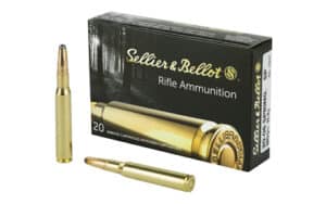 Sellier & Bellot .30-06 Springfield 180 gr Soft Point ammunition 20-count box