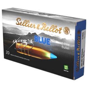Sellier & Bellot eXergy Blue .30-06 165gr ammunition box 20 rounds