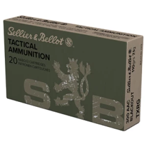 Sellier & Bellot eXergy Blue .300 AAC Blackout 110gr 20-round box