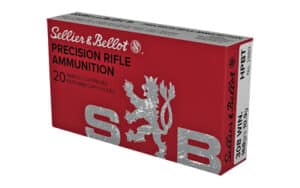 Sellier & Bellot SB308G .308 Win 168 gr HPBT 20-round box