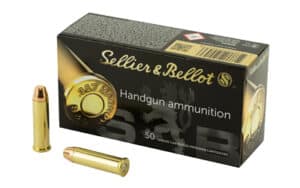 Sellier & Bellot .357 Magnum 158 gr FMJ 50-round box