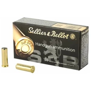 Sellier & Bellot .38 Special 148 gr lead wadcutter ammunition 50 round box