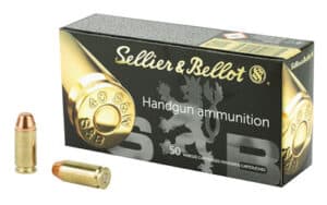 Sellier & Bellot .40 S&W 180 gr FMJ 50-round box