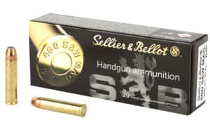 Sellier & Bellot 460 S&W Magnum 255gr 20rd box ammunition