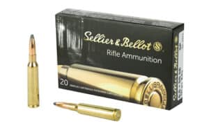 Sellier & Bellot 6.5x55 Swedish 131 gr Soft Point ammunition box