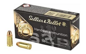 Sellier & Bellot SB9D 9mm 124gr JHP ammunition box