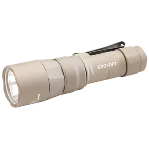 Surefire EDC1-DFT dual-fuel 650 lumen tan flashlight