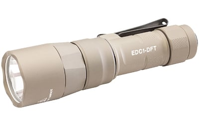 Surefire EDC1-DFT dual-fuel 650 lumen tan flashlight