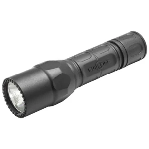 SureFire G2X Tactical flashlight in black, CR123A-powered, Nitrolon polymer body