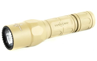 SureFire G2X Pro tan tactical flashlight 15/600 lumens CR123A