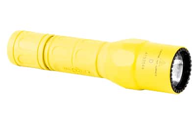 Surefire G2X Pro yellow LED flashlight, compact polymer body, 15/600 lumens