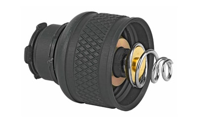 SureFire Scout Light rear cap tailcap in black, Type III hard-anodized
