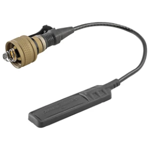 Surefire UE07 remote switch assembly for Scout Light in tan with 7-inch cable