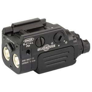 SureFire XR2-A-RD compact weapon light with red laser, black anodized finish