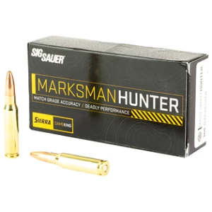 Sig Sauer Marksman Hunter 165gr Sierra GameKing 20rd box