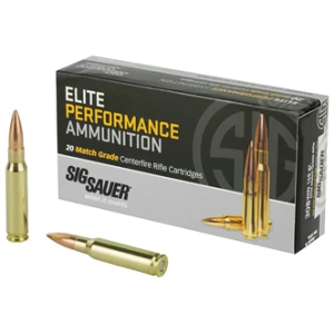 Sig Sauer Elite Match .308 Win 168gr OTM 20rd box product image
