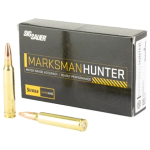 Sig Sauer Marksman Hunter GameKing .300 Win Mag 165gr ammunition box