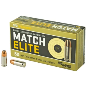 Sig Sauer Elite V-Crown 9mm 115 gr JHP 50-round box product image