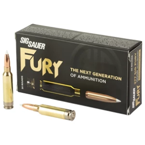 Sig Sauer .277 Sig Fury 150 gr Nosler AccuBond ammunition 20 round box