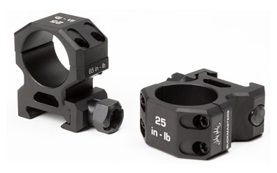 Sig Sauer BuckMaster 1 in medium aluminum scope rings matte black for Picatinny rail