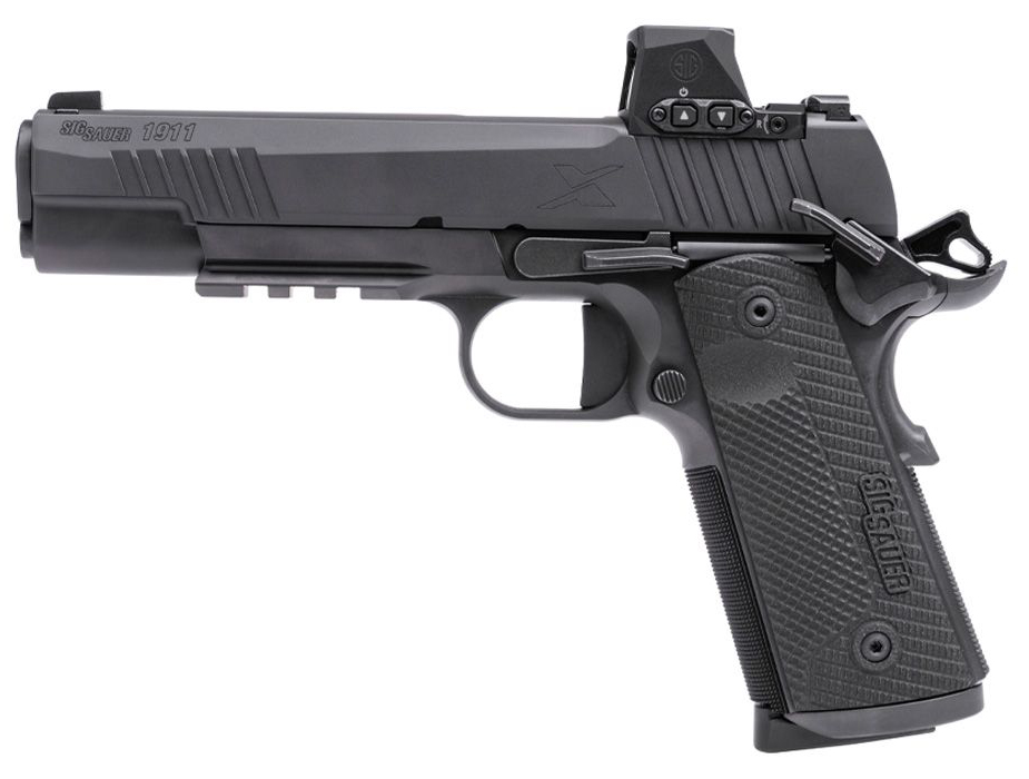 SIG Sauer 1911 X-Series .45 ACP 5-inch pistol with ROMEO-X red dot