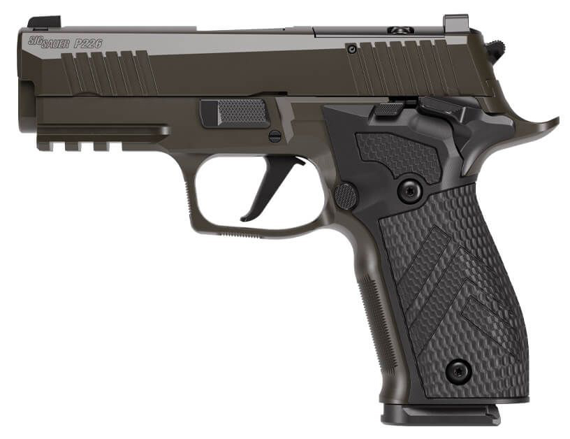 Sig Sauer P226 XCarry Legion 9mm 3.8in Legion Gray Cerakote with G10 grips