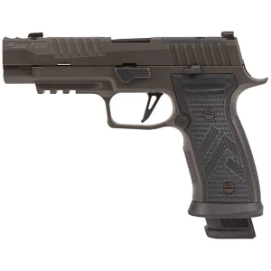 Sig Sauer P320 AXG Legion 9mm 3.9-inch Legion Gray Cerakote with 3x10rd magazines