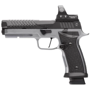 Sig Sauer P320-SXG MAX 9mm 5-inch barrel ROMEO3 MAX optic four 21-round magazines