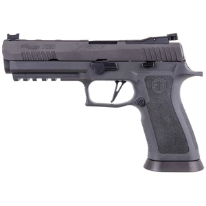 Sig Sauer P320 X-Five Legion 9mm 5 inch Legion Gray pistol side view