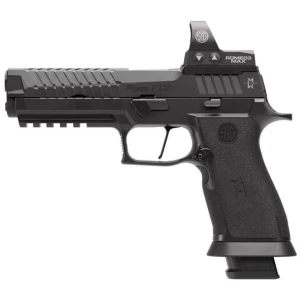 Sig Sauer P320-MAX 2.0 9mm 5in ROMEO3MAX pistol in black with four 21-round magazines
