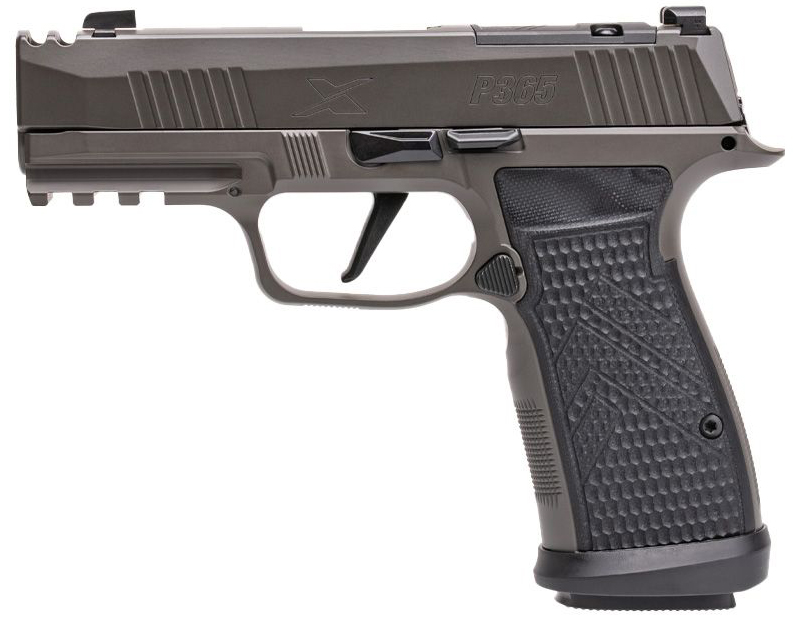 Sig Sauer P365 AXG Legion 9mm 3.1 inch barrel Legion Gray with XRAY3 sights and three 17-round magazines