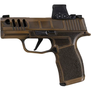 Sig Sauer P365X Battlewear FDE with Romeo-X Compact optic and custom cut slide