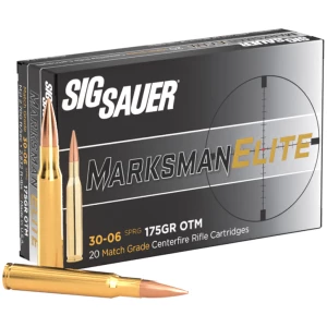 SIG SAUER Elite Match .30-06 Springfield 175 grain 20-round box