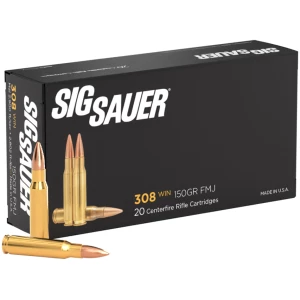 Sig Sauer Elite Ball .308 Win 150 gr FMJ - 20 round box