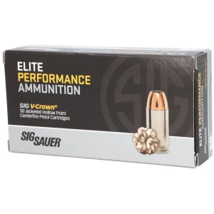 Sig Sauer V-Crown .40 S&W 165gr JHP 50rd box