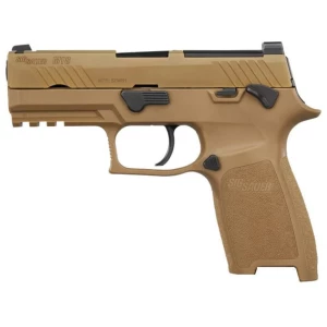 Sig Sauer M18 CSS 9mm 3.9in Coyote PVD pistol with SIGLITE night sights