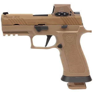 Sig Sauer M18X RX 9mm Coyote PVD with ROMEO-M17 red dot and three 21-round magazines