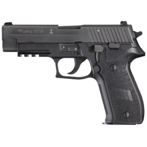 Sig Sauer P226 MK25 9mm pistol 4.4in Black Nitron with USN anchor engraving