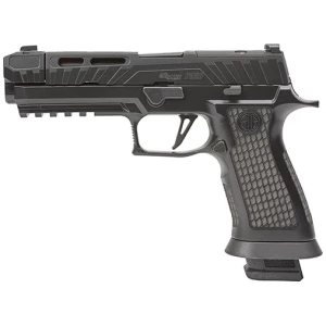 Sig Sauer P320 Spectre Comp Blackout 9mm 4.6in pistol with threaded barrel and X-Ray3 sights