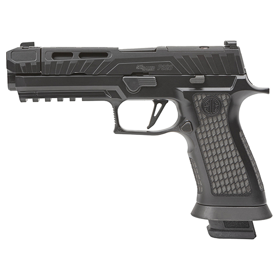 Sig Sauer P320 Spectre Comp Blackout 9mm 4.6 inch threaded barrel, optic-ready